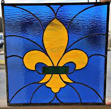 Stained Glass Hanging Panel P 96 Gold