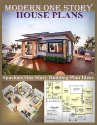 Modern One Story House Plans Spacious