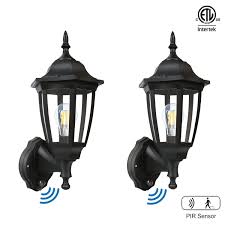Fudesy 2 Pack Motion Sensor Outdoor Wall Lanterns Corded Electric Plastic Security Lights With 120 Wide Angle Waterproof Ip44 Smart Led Porch Light Fixtures For Garage Yard Front Door Fds2542epirb2 Buy Online In Colombia Missing Category