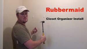 rubbermaid closet organizer kit