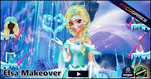 elsa makeover play the game for free