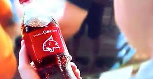 The music track is a. That Thiel College In The Coca Cola Ad Is Real