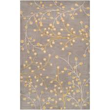 gray taupe and gold athena rug by