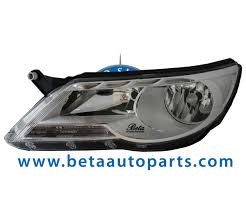 Tiguan Headlight Normal Without Bulb Left Side 5n1941031ab From Depo Taiwan 2009 To 2010 Model