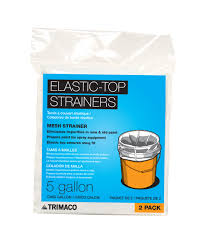 trimaco paint strainer elastic top