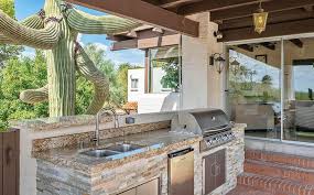 outdoor kitchen cabinets countertops