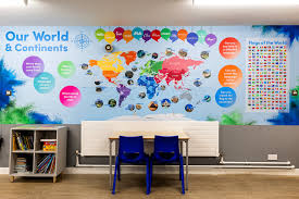 The Smallberry Primary School World Map