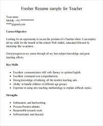 Explain how you would benefit the school and students. Free 42 Teacher Resume Templates In Pdf Ms Word
