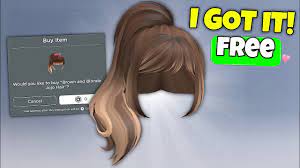 free hair roblox still works you