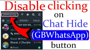 disable ing on gb whatsapp on