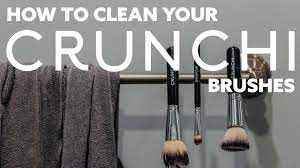 crunchi makeup brushes with norwex