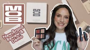mob makeup review demo cream blush