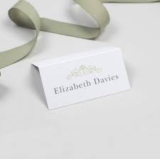 Eva Wedding Name Place Cards By Project Pretty Notonthehighstreet Com