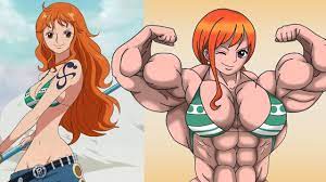 One Piece Character As Bodybuilder - Nami As Bodybuilder | WayneArt -  YouTube