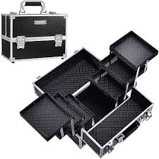 makeup train case large cosmetic box
