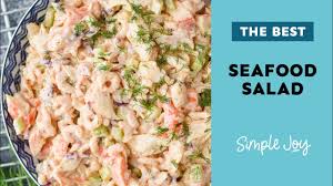 seafood salad simple joy