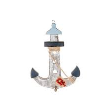 Ih Casa Decor Wooden Lighthouse Anchor