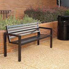 7 metal outdoor bench ideas steel