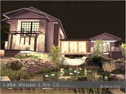 the sims resource lake house no cc