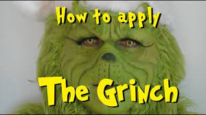 grinch makeup tutorial how to apply