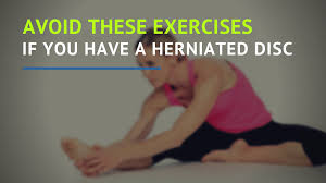 4 por herniated disc exercises to
