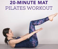20 minute at home pilates workout for