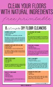 8 simple diy floor cleaners free