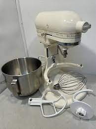 Kitchenaid k5ss heavy duty commercial stand mixer adjust. Kitchenaid Model K5ss Heavy Duty 325 W 10 Speed 5 Qt Stand Mixer Ebay
