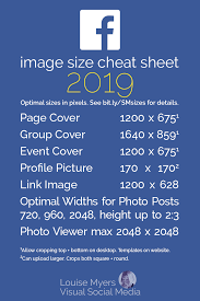 Social Media Cheat Sheet 2019 Must Have Image Sizes