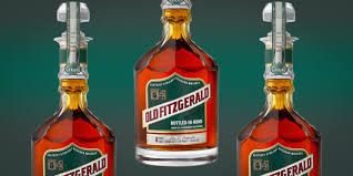 Three bottles of for Old Fitzgerald 9 Year Old in a row