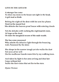 love in the asylum by dylan thomas poetic dylan thomas poems love in the asylum by dylan thomas poetic dylan thomas poems poetry quotes poetry