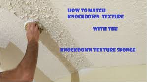 Knockdown Texture Drywall Repair