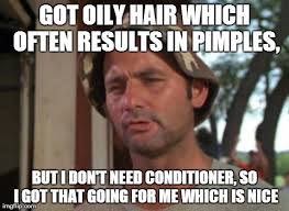 Only need to use conditioner by the sea. - Imgflip via Relatably.com