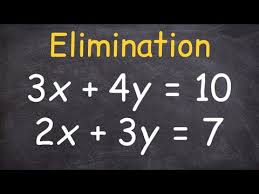 System Of Equations Using Elimination