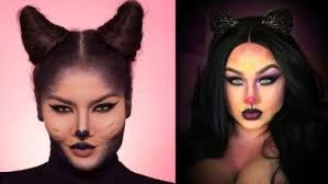 cat costume and makeup ideas for