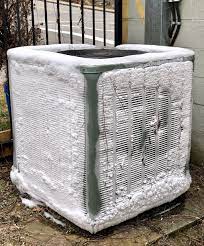 air conditioner might be freezing up