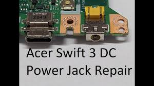 acer dc power jack repair