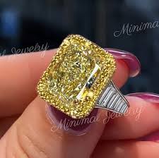 8 11 Ct Canary Yellow Radiant Cut