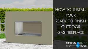 Build An Outdoor Gas Fireplace