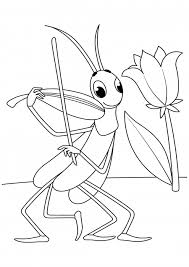 The solution time will be considered only after you press start game, or the timer expires. The Grasshopper Plays The Violin Coloring Pages Thumbelina Coloring Pages Colorings Cc