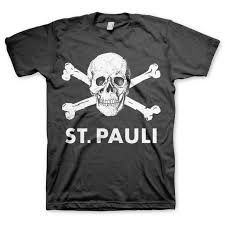 This is where the millerntor roar! Kings Road Merch St Pauli Fc St Pauli Skull Apparel T Shirt Black Walmart Com Walmart Com