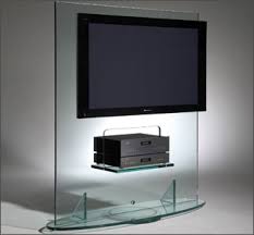 glass tv stands