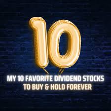 my top 10 dividend stocks you can