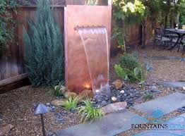 Copper Water Fall Fountain Luxury