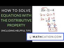 How To Solve Equations With The