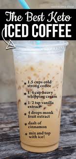 the best keto iced coffee