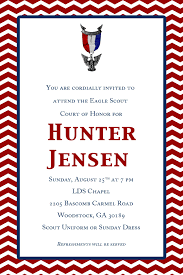 Hunters Eagle Court Of Honor Invites Off Etsy Eagle Scout