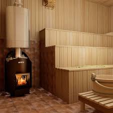 Short Wood Burning Sauna Heater Stove