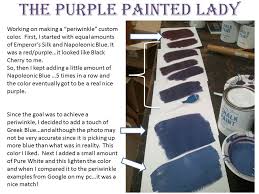 Periwinkle Progression 1 The Purple