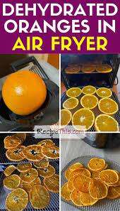 dehydrated oranges in air fryer
